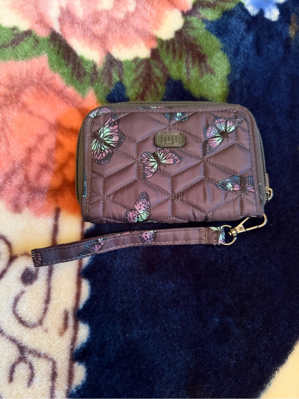 Lug Sonata, Skeeter and Rodeo wallet bundle in Butterfly Grey - Picture 2 of 16